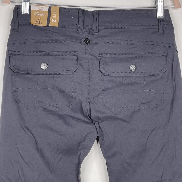 NWT prAna Halle Pant Tall Inseam Coal UPF 50+ Quick-dry 4 - Picture 9 of 16